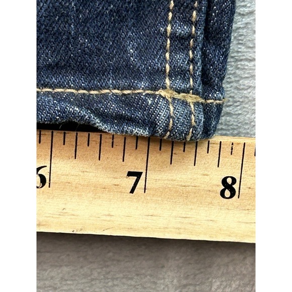 Old Navy Loose Built In Flex Jeans Mens Sz 30x30 Blue Guys Work Grunge Denim - Picture 11 of 12